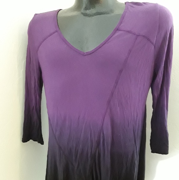 DKNYC Tops - DKNY Jeans women top tunic  3/4 sleeve size M